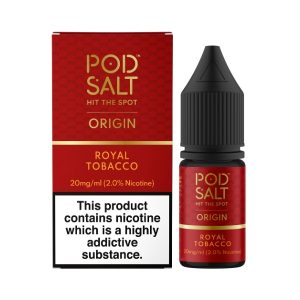 Pod Salt Origin - Nic Salt - Royal Tobacco [20mg]