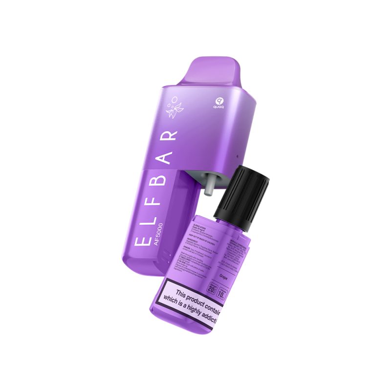 Elf Bar AF5000 Rechargeable Pod Kit - Grape [20mg]