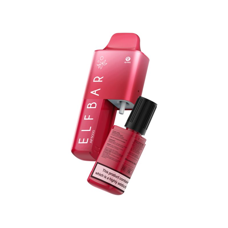 Elf Bar AF5000 Rechargeable Pod Kit - Strawberry Ice [20mg]