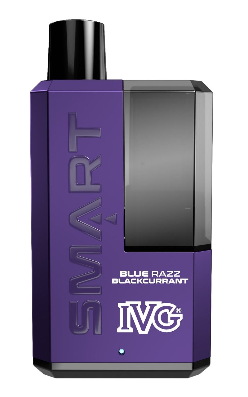 IVG Smart 5500 Disposable Pod Kit - Blue Razz Blackcurrant [20mg]