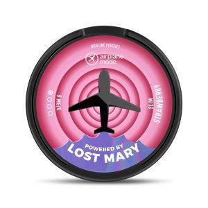Airplane Mode (Powered By Lost Mary) Nicotine Pouch - Strawberry [09mg]