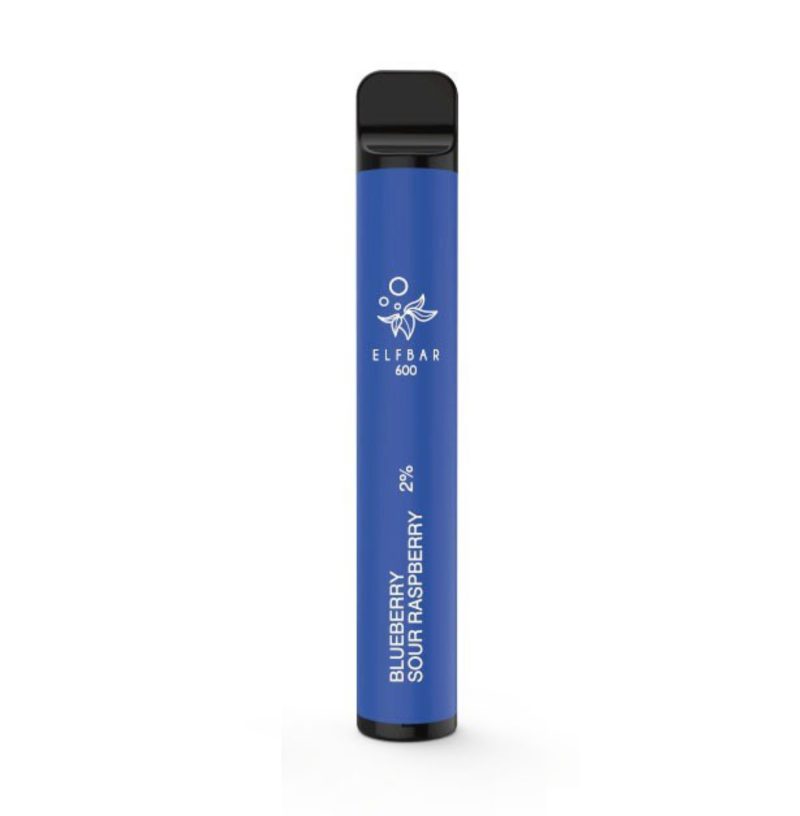 Elf Bar 600 Disposable Pod Kit - Blueberry Sour Raspberry [20mg]