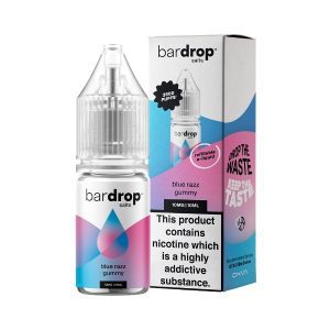 Bar Drop Salts - Nic Salt - Blue Razz Gummy [5MG]