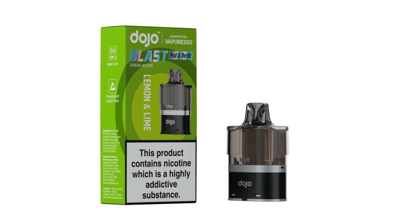 DOJO BLAST 6000 Pod & Refill (Powered by Vaporesso) - Lemon & Lime [10mg]