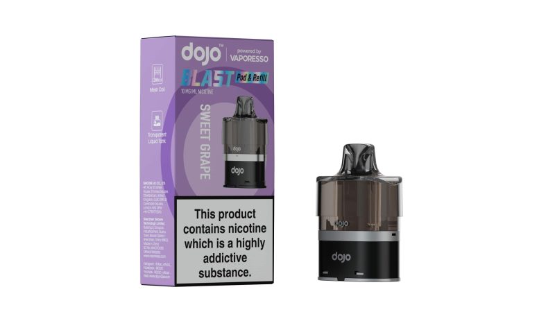 DOJO BLAST 6000 Pod & Refill (Powered by Vaporesso) - Sweet Grape [10mg]