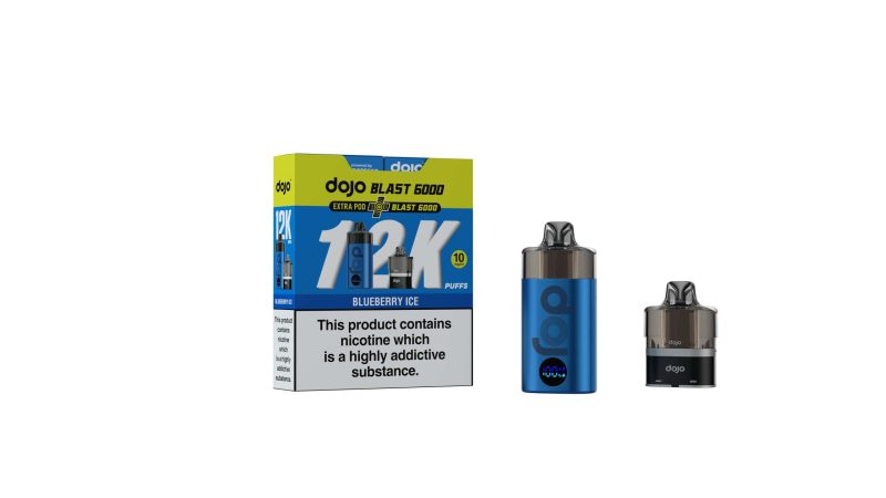 DOJO BLAST 12K 6000 Kit (Powered by Vaporesso) - Blueberry Ice [10mg]