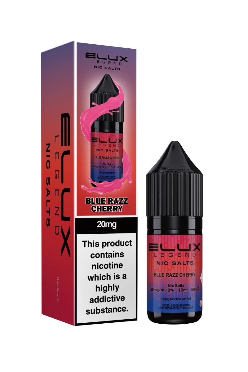 Elux - Nic Salt [Blue Razz Cherry 20mg]