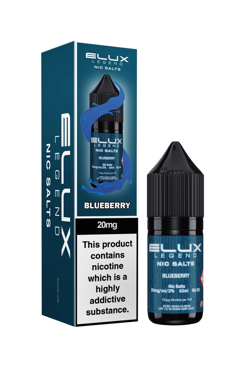 Elux - Nic Salt [Blueberry 10mg]
