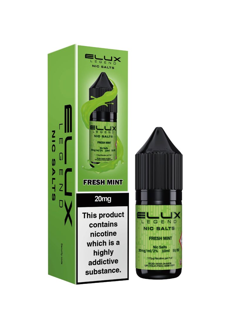 Elux - Nic Salt [Fresh Mint 10mg]