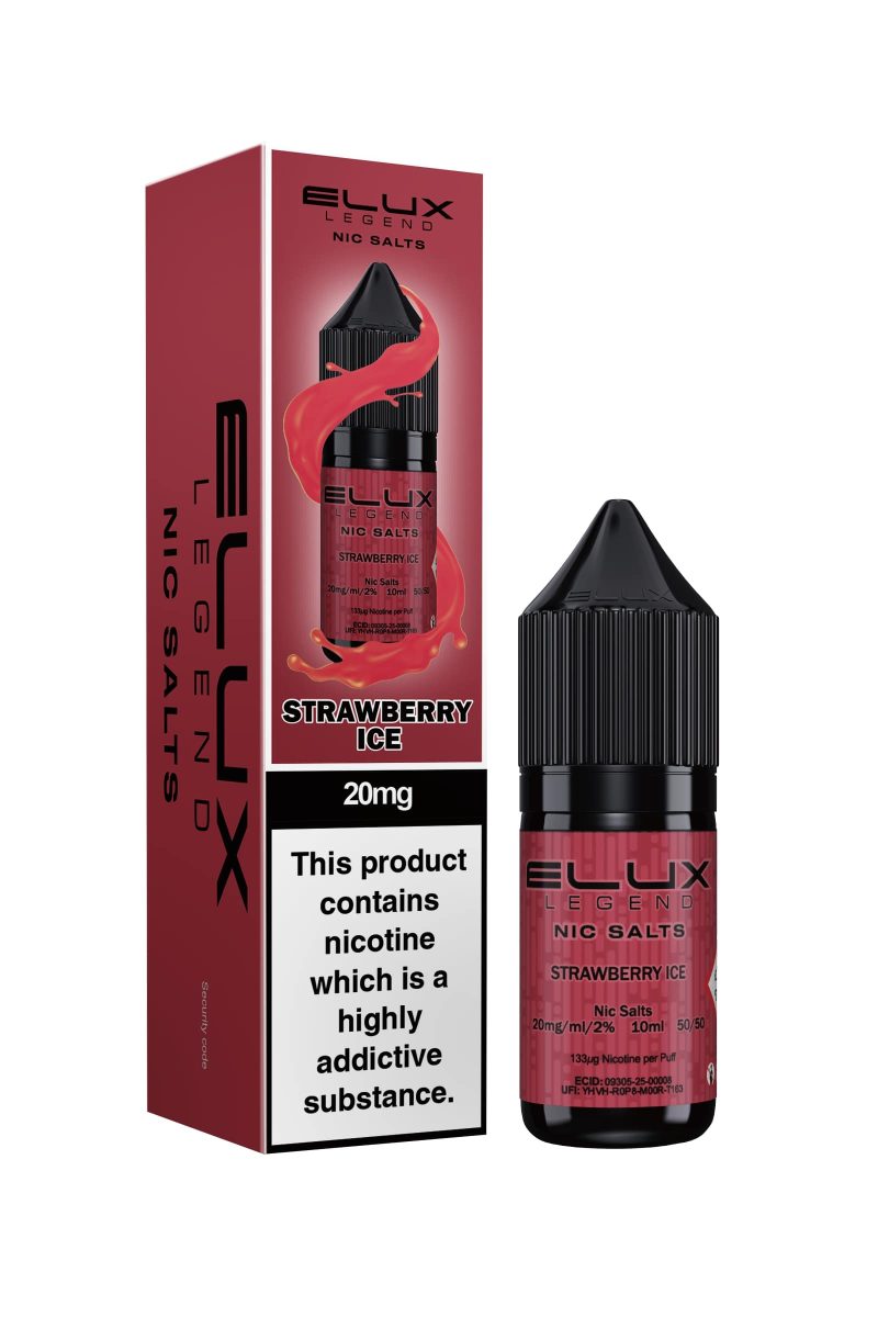 Elux - Nic Salt [Strawberry Ice 10mg]