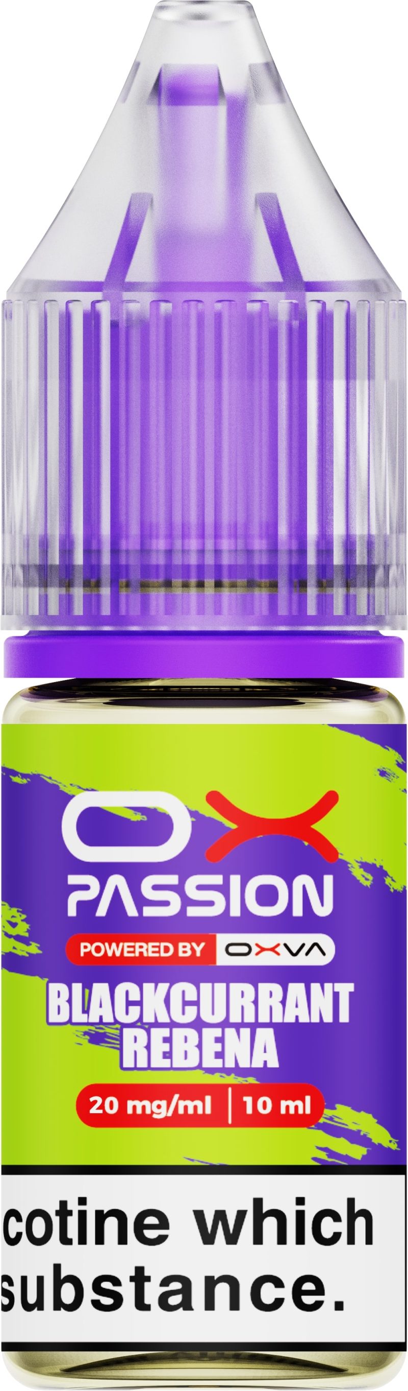 Ox Passion - Nic Salt [Blackcurrent Rebena 20mg]