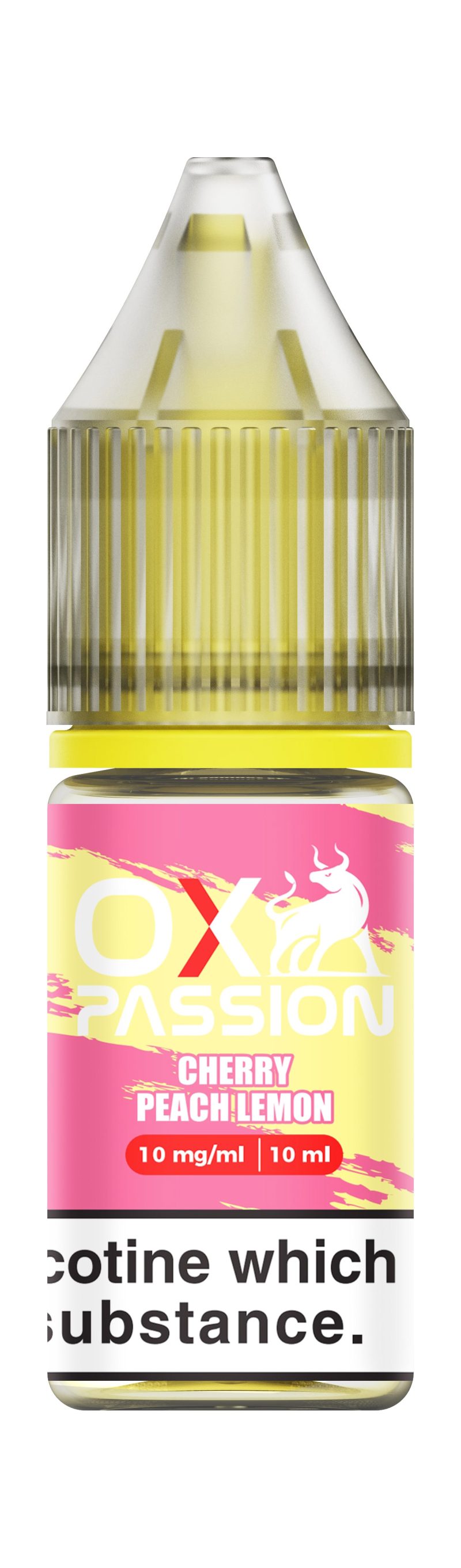 Ox Passion - Nic Salt [Cherry Peach Lemon 10mg]
