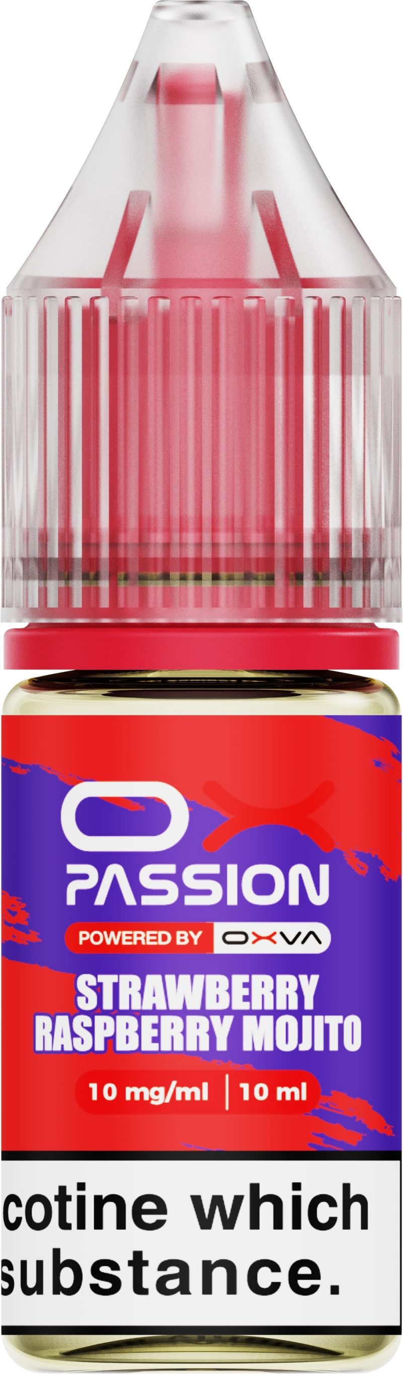 Ox Passion - Nic Salt [Strawberry Raspberry Mojito 10mg]