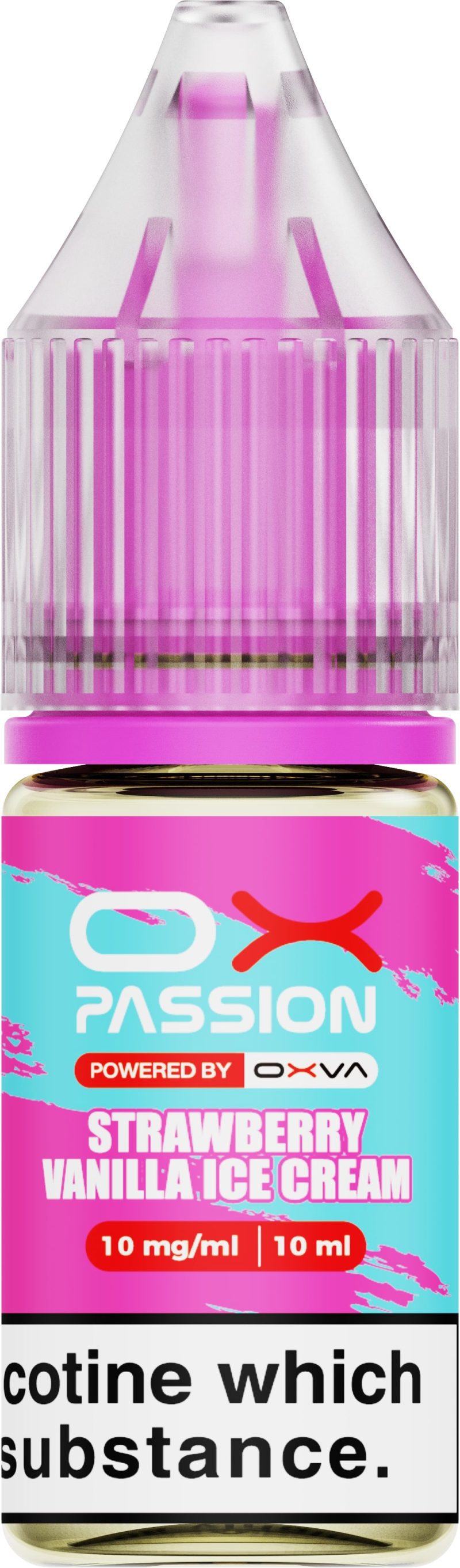 Ox Passion - Nic Salt [Strawberry Vanilla Ice Cream 10mg]