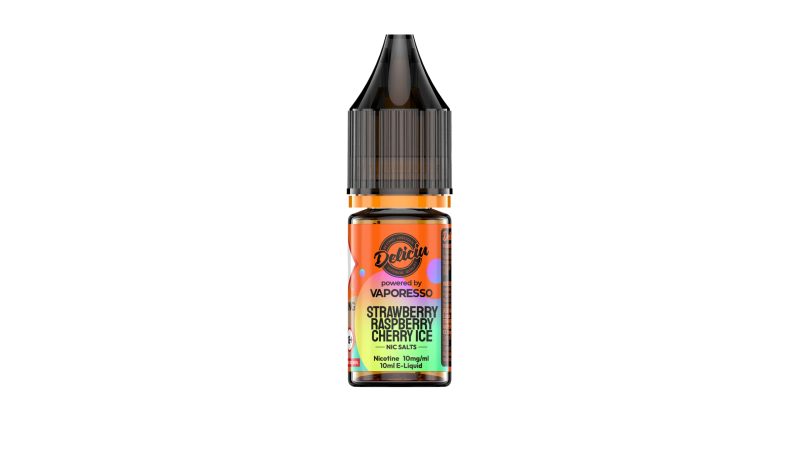 Vaporesso Deliciu V2 - Nic Salt [Strawberry Raspberry Cherry Ice 10mg]