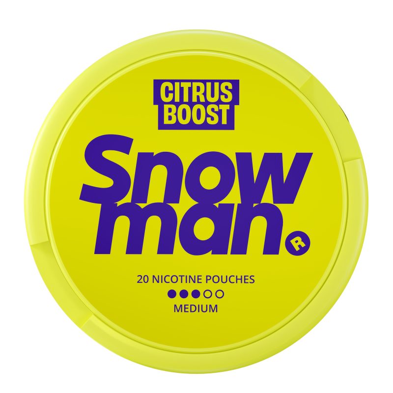 Snowman Nicotine Pouch [Citrus Boost 09mg]