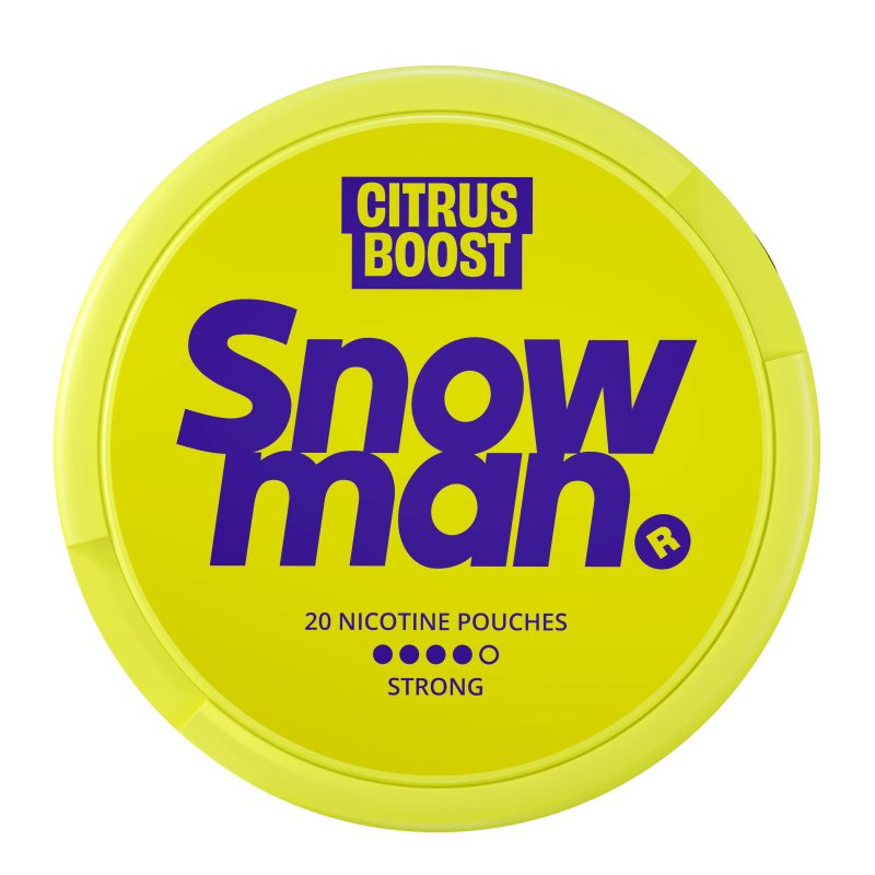 Snowman Nicotine Pouch [Citrus Boost 12mg]