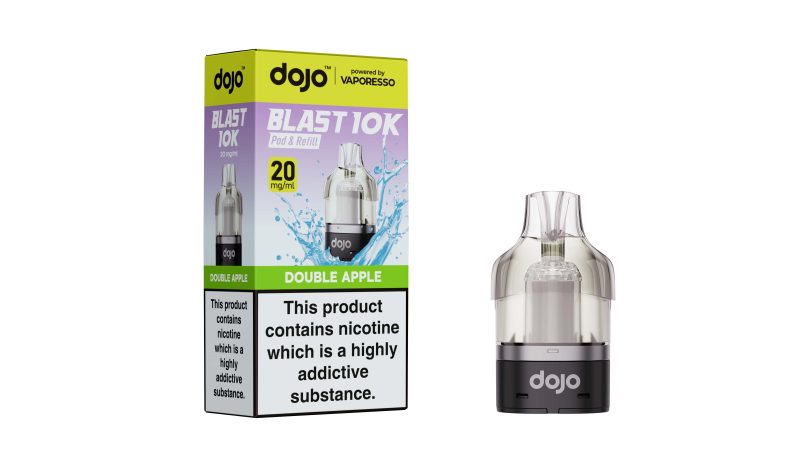 DOJO BLAST 10K Pod & Refill (Powered by Vaporesso) [Double Apple 20mg]