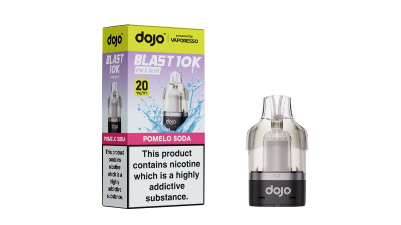 DOJO BLAST 10K Pod & Refill (Powered by Vaporesso) [Pomelo Soda 20mg]