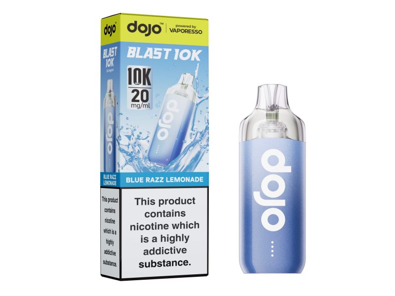 DOJO BLAST 10K Kit (Powered by Vaporesso) [Blue Razz Lemonade 20mg]