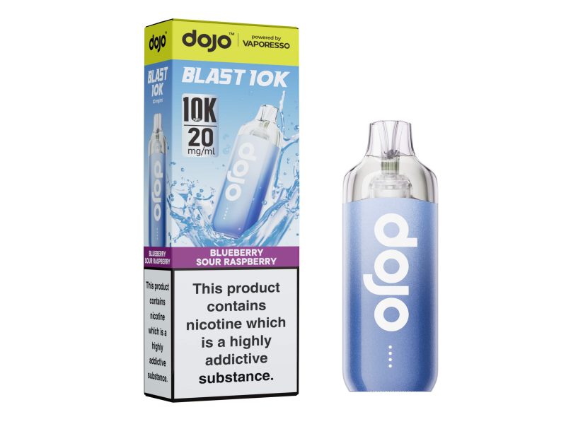 DOJO BLAST 10K Kit (Powered by Vaporesso) [Blueberry Sour Raspberry 20mg]
