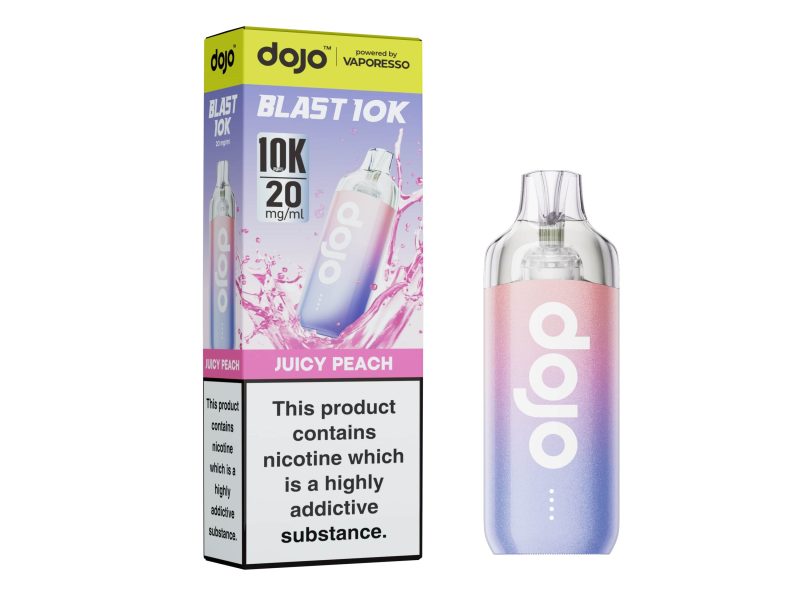 DOJO BLAST 10K Kit (Powered by Vaporesso) [Juicy Peach 20mg]