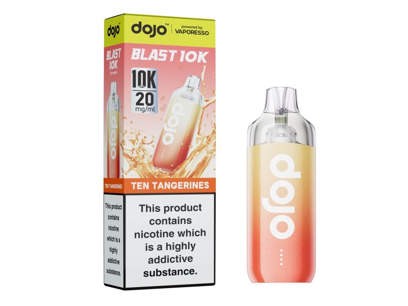 DOJO BLAST 10K Kit (Powered by Vaporesso) [Ten Tangerines 20mg]