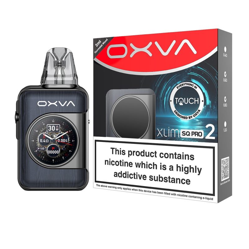 Oxva Xlim SQ Pro 2 Kit [Gunmetal Wood]