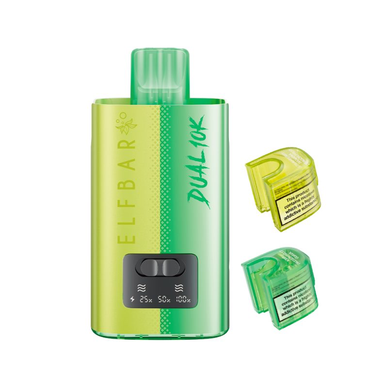 Elf Bar Dual 10K Pod Kit [Green Edition 20mg]