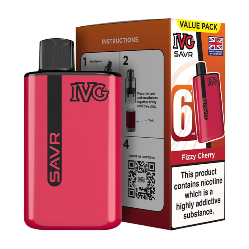 IVG Savr Pod Kit [Fizzy Cherry 20mg]