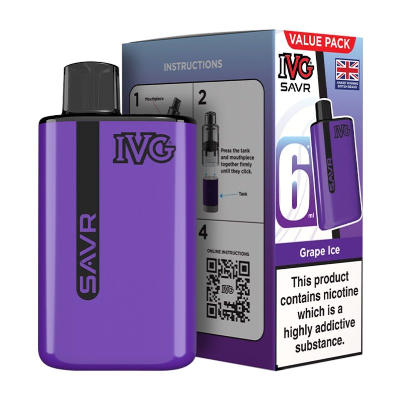 IVG Savr Pod Kit [Grape Ice 20mg]