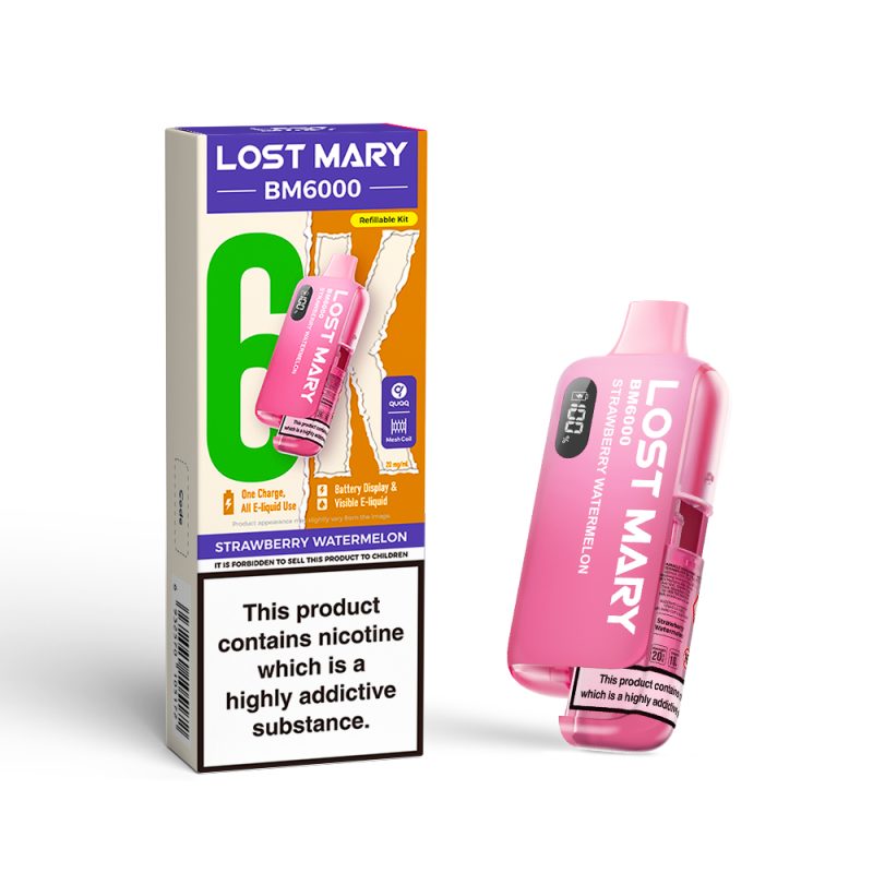 Lost Mary BM6000 Pre Filled Pod Kit [Strawberry Watermelon 20mg]