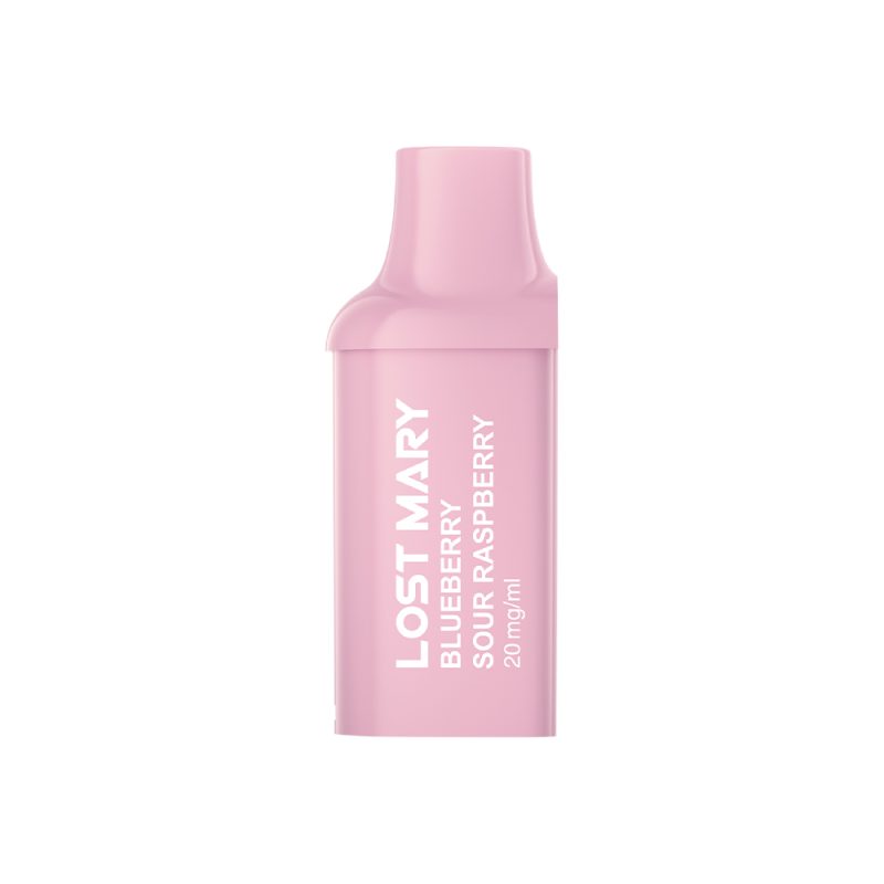 Lost Mary BM600 Pre Filled Pod - 2 Pack [Blueberry Sour Raspberry 20mg]