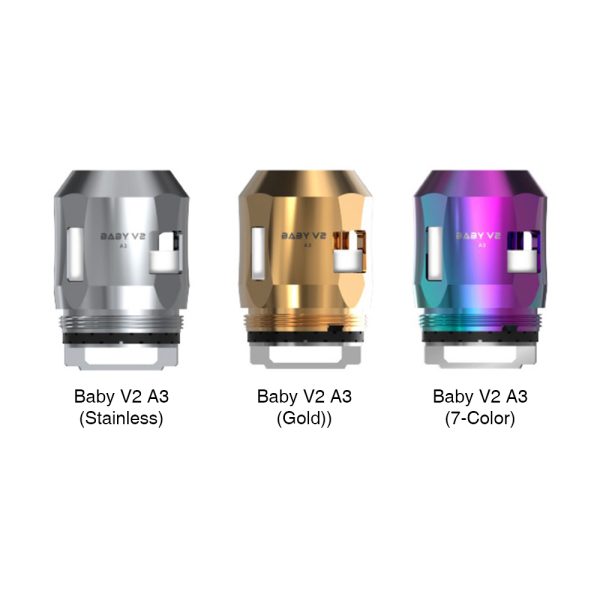 Smok TFV8 Baby V2 Coils - 3 Pack [Stainless
