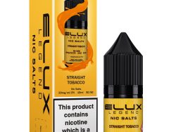 Elux - Nic Salt [Straight Tobacco 10mg]
