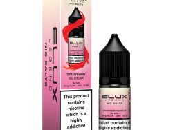 Elux - Nic Salt [Strawberry Ice Cream 20mg]