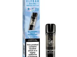 Elf Bar Elfa Pro Pre Filled Pod - 2 Pack [Blueberry Sour Raspberry 20mg]