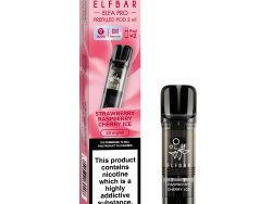 Elf Bar Elfa Pro Pre Filled Pod - 2 Pack [Strawberry Raspberry Cherry Ice 20mg]