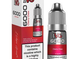 IVG 6000 - Nic Salt [Cherry Chew 10mg]