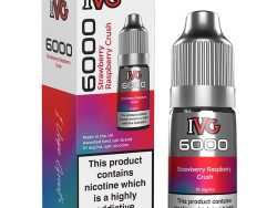 IVG 6000 - Nic Salt [Strawberry Raspberry Crush 10mg]