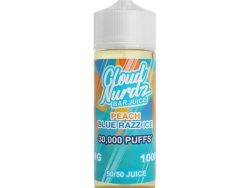 Cloud Nurdz - 100ml - Ice Peach Blue Razz