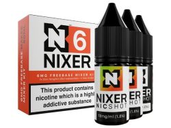 Nixer - Nic Shot - 70/30 [6MG] - 3 Pack