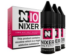 Nixer - Nic Shot - Salt [10mg] - 3 Pack
