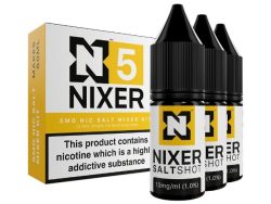 Nixer - Nic Shot - Salt [5mg] - 3 Pack