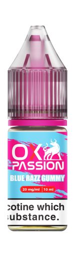 Ox Passion - Nic Salt [Blue Razz Gummy 20mg]