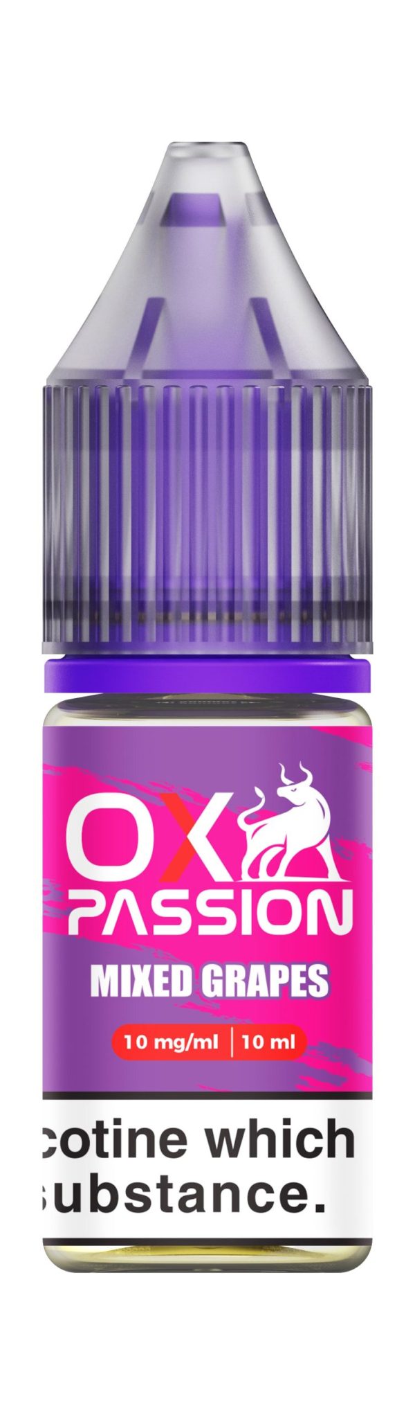 Ox Passion - Nic Salt [Mixed Grapes 10mg]