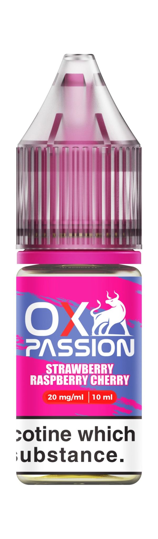 Ox Passion - Nic Salt [Strawberry Raspberry Cherry 20mg]