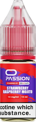 Ox Passion - Nic Salt [Strawberry Raspberry Mojito 10mg]