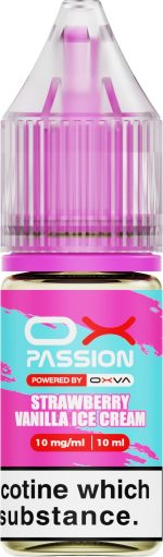 Ox Passion - Nic Salt [Strawberry Vanilla Ice Cream 10mg]