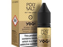 Pod Salt Fusion - Nic Salt -  Yogi Peanut Butter Banana Granola [11MG]